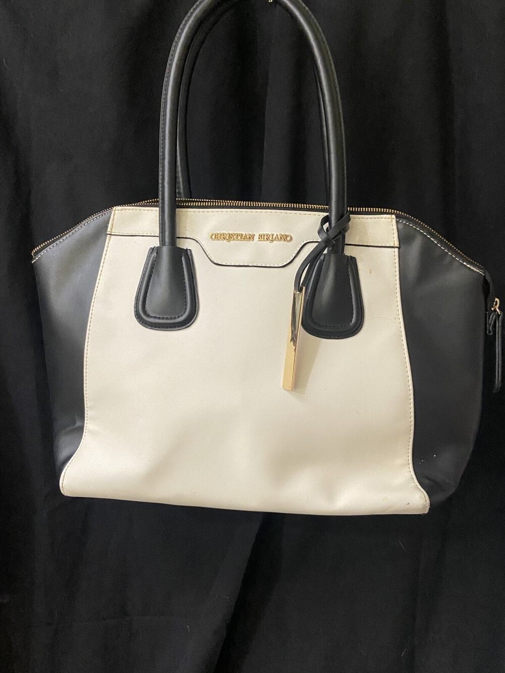 Christian LaCroix Shoulder bag, Black & White Handbag